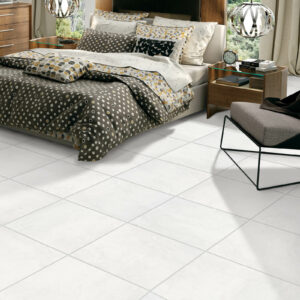 Bedroom tile flooring | Tri-City Carpet