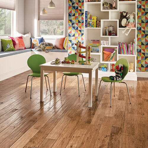 Kids room hardwood flooring | Tri-City Carpet