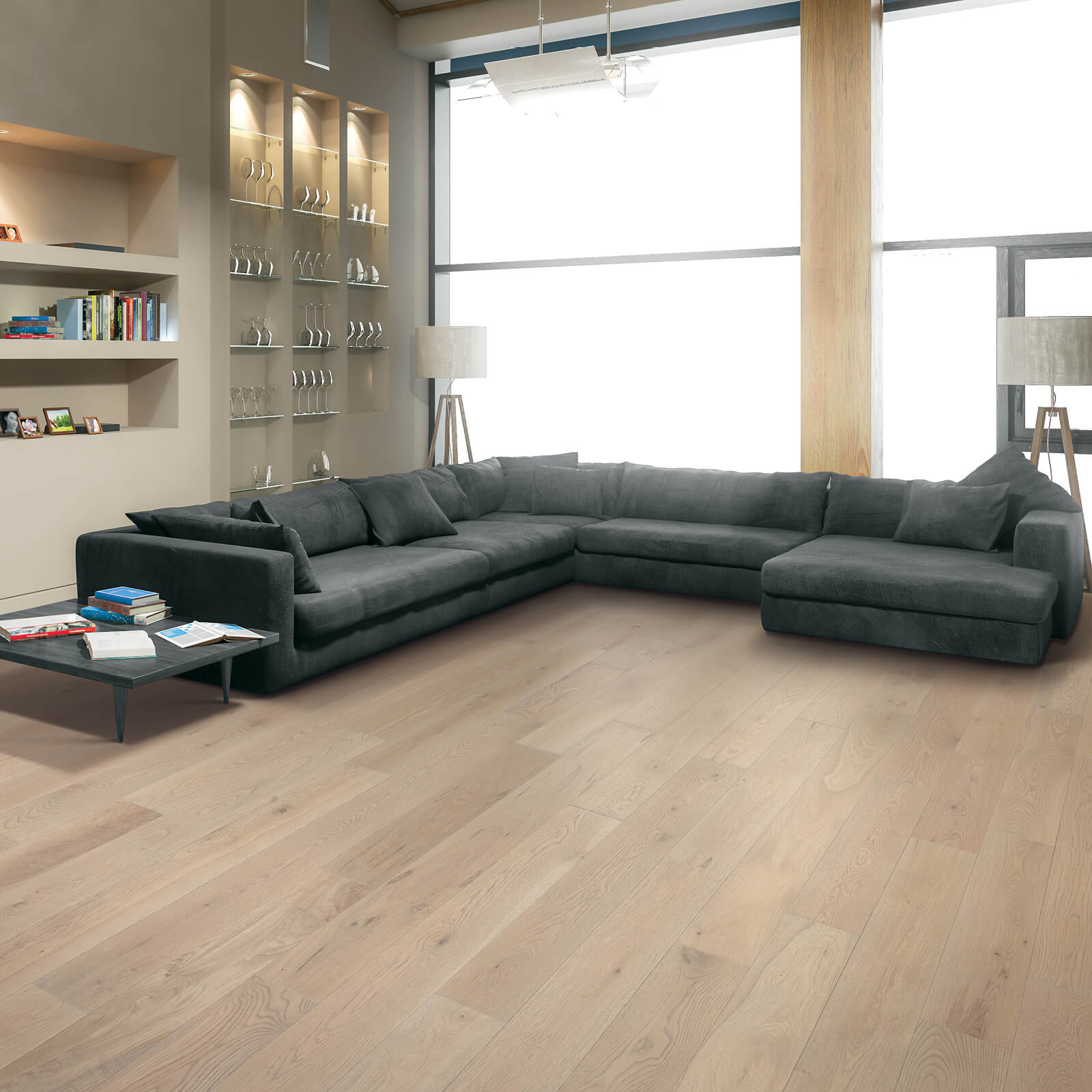 Living room vinyl flooring | Tri-City Carpet